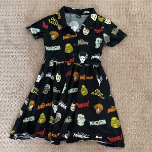 Cakeworthy Classic Monster Universal Studios Dress